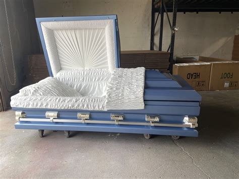 oversized caskets for humans.